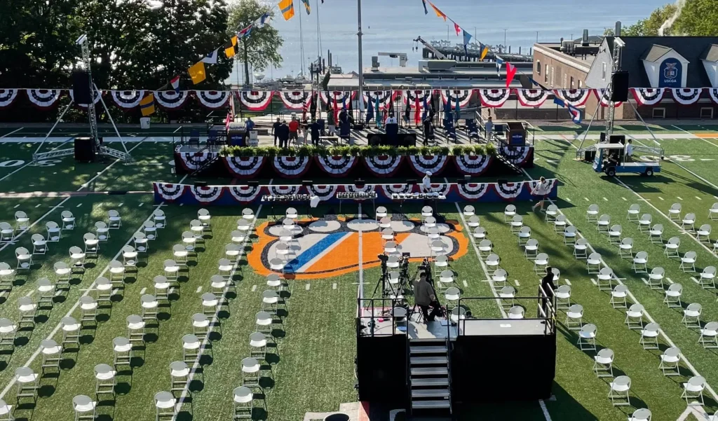 Outside Campaign Rally